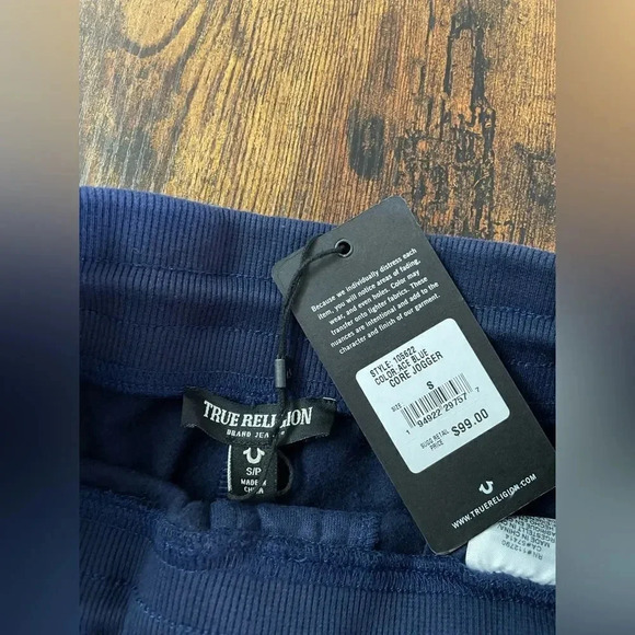 True Religion Blue Joggers  - Picture 8 of 15